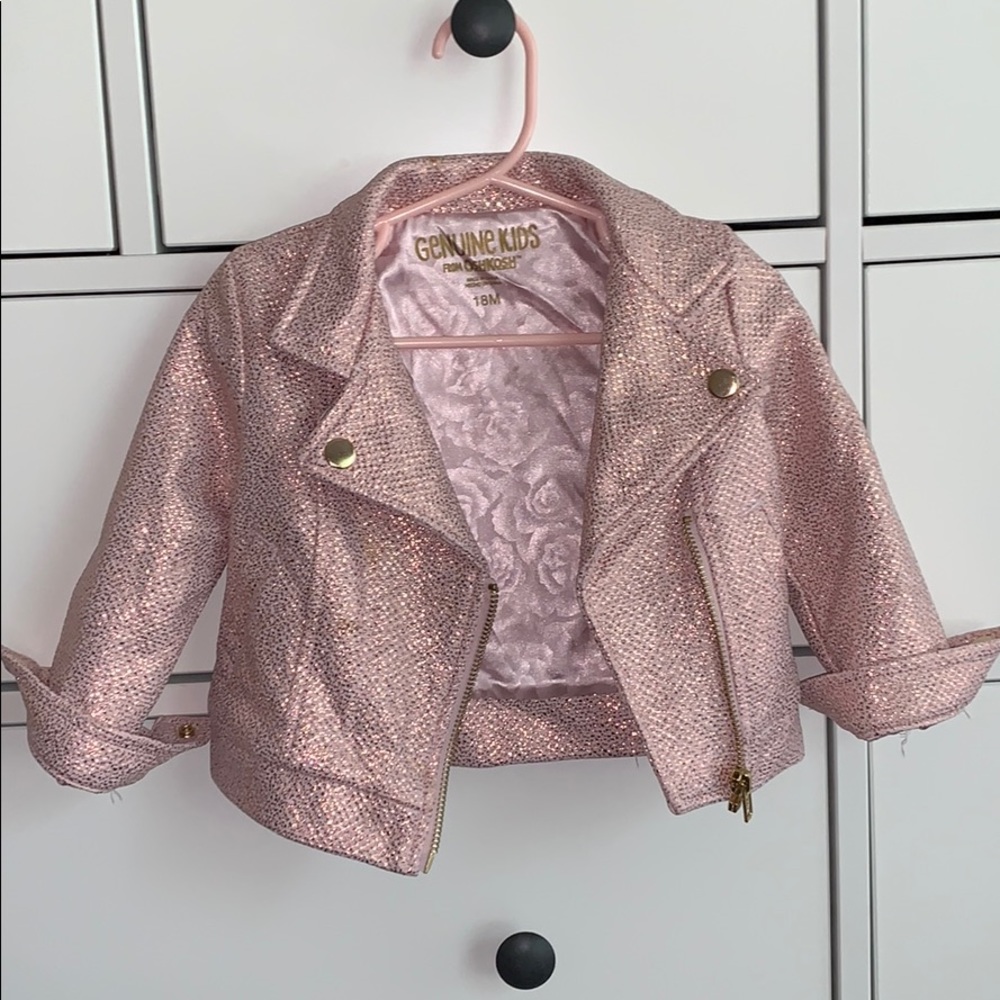 Stylish toddler girl jacket